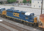 CSX 6017 on SB freight